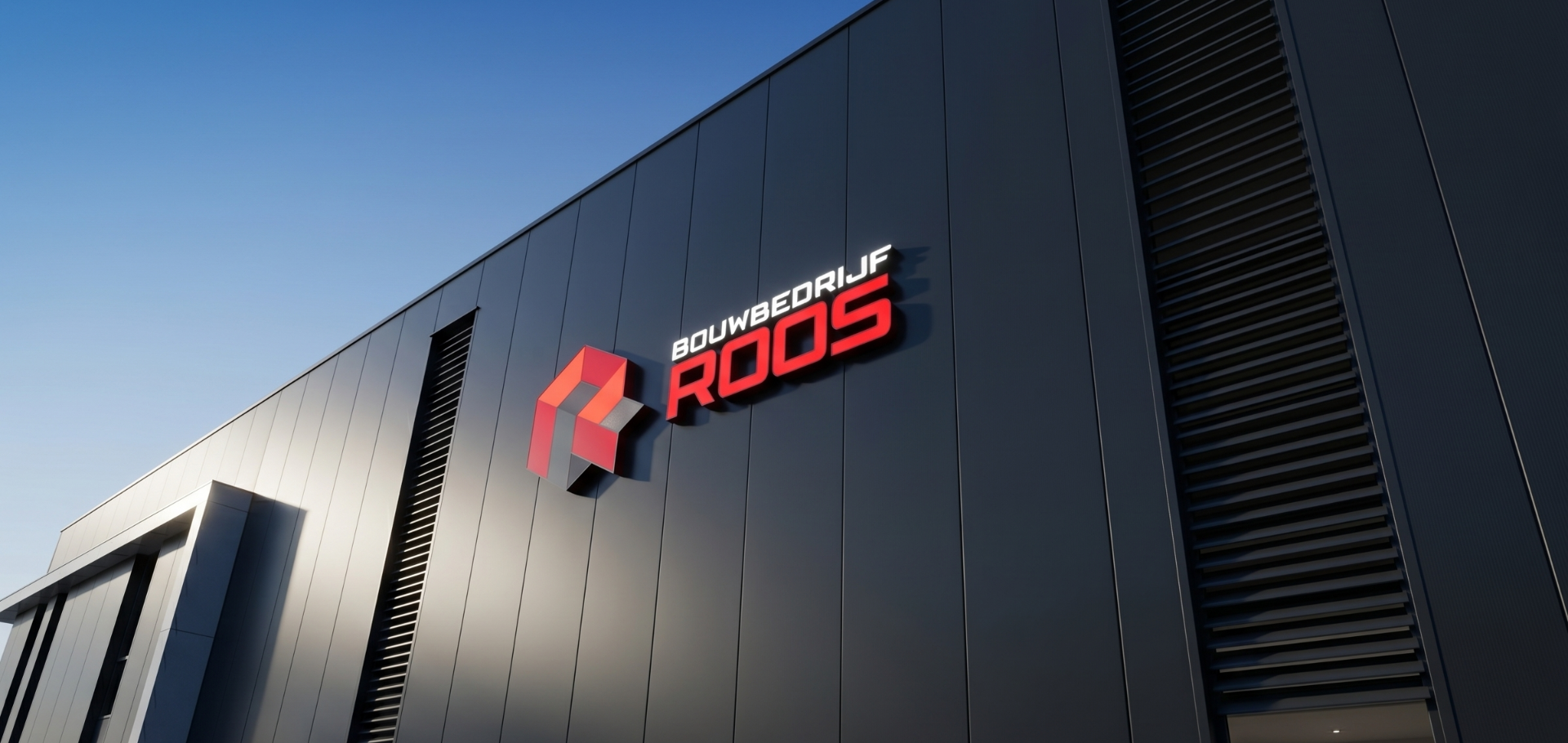 doosletters bouwbedrijf Roos